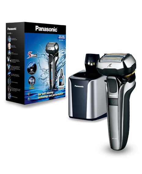 5 Blade Electric Shaver with Multi Flex 5D Head with Clean & Charge Station
